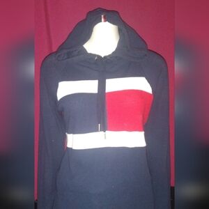 "Tommy Hilfiger" {Sport}      Hooded Flag Sweatshirt